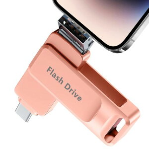 �y�A�v���s�v256GB�zPhone�Ή��pUSB������ios/USB/Type-C�Ή��X�}�z�ʐ^�ۑ��f�[�^�o�b�N�A�b�v�O�t���X�g���[�W�SPhone/Android/PC�Ή�(�s���NAllinOne�{��256GB)