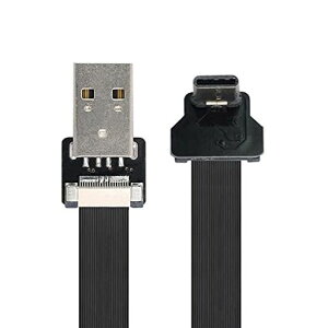 NFHK�A�b�v�_�E���A���O��USB2.0Type-A�I�X����USB-CType-C�I�X�f�[�^�t���b�g�X����FPC�P�[�u��FPV&�f�B�X�N&�d�b�p50cm