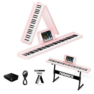 TERENCE�d�q�s�A�m88���Ր܂��ݎ��L�[�{�[�h�^�b�`���X�|���X����4���j�b�g�X�s�[�J�[���s�A�m�Ɠ������ՃT�C�YMIDI�Ή��L�[�{�[�h�X�^���h/�y�^���t���[�d�^128�퉹�F�R���p�N�g�����^�c