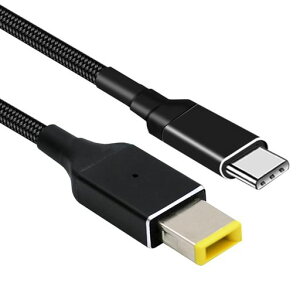 CY�P�[�u��100WTypeCUSB-C���͂��璷���`�W���b�N�o�͓d��20V5A65WPD�[�d�P�[�u��ThinkpadX1LegionY7000P�m�[�g�p�\�R���Ή�
