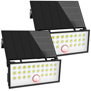 【昇級版】センサーライト屋外ソーラーライト屋外ガーデン防犯4400mAh大容量電池IP67人感センサー自動点灯/消灯太陽光発電超高輝度3つ知能モード照明/壁掛け/庭/駐車場/玄関/廊下/停電時…