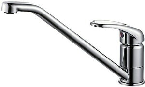 SANEI(サンエイ)シングルワンホール混合栓キッチン用泡沫吐水取付けはボルト式寒冷地用K87110JK-13