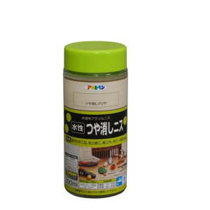 アサヒペン塗料ペンキ水性つや消しニス300mlつや消しクリヤ水性低臭速乾性屋内用シックハウス対策品日本製