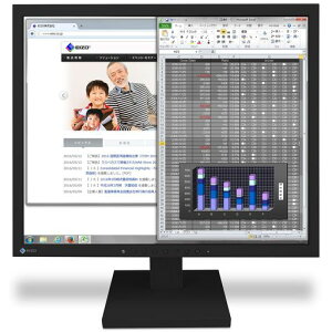 EIZO �X�N�G�A���j�^�[ | FlexScan S1934-TBK | 19�^�E�`���g�X�^���h�E�u���b�N
