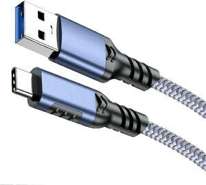 USBType-C�P�[�u��0.3MUSB-AtoUSB-C�P�[�u��USB3.2(Gen2)10Gbps�����f�[�^�]��QC3.0�Ή�3A�}���[�dMacBookPro/Air�AGalaxy