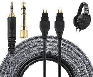 SOULWIT �w�b�h�Z�b�g �����p �I�[�f�B�I �P�[�u�� for Sennheiser HD660S/HD660S2/HD650/HD600/HD580/HD58X/HD565/HD545/HD535/HD525/HD265�ɑΉ�