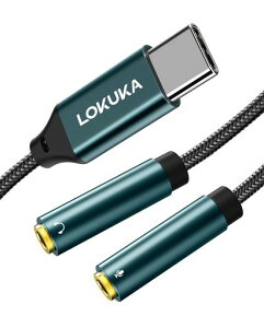 LOKUKA�^�C�vC�}�C�N�w�b�h�z������DAC�`�b�v�����n�C���]�Đ��Ή��f��Ɖ��y�ӏ܃{�C�X�`���b�g��ʘb��usb-c�w�b�h�Z�b�g�ϊ�USB-Cto3.5mm�w�b�h�z���E�}�C�N�[�q(3�Ƀ��Xx2-USB