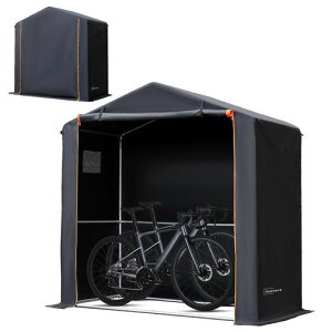 Anovara(アノヴァラ)サイクルハウスバイクガレージサイクルポート1台用〜2台用自転車置き場屋外サイクルガレージバイクガレージガレージテント自転車テント屋根車庫自転車小屋バイクテ…