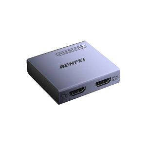 BENFEI HDMI�X�v���b�^�[ 1����2�o�� 4K@60Hz�AHDR�EHDCP 2.2�E18Gbps�E1x2 HDMI 2.0�X�v���b�^�[ [USB-C���d�A�A���~➑�]�APS5�EXbox�EFire Stick��p�~���[�����O�Ή�