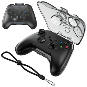 NEWDERY Xbox Series X/S�p �R���g���[���[ �n�[�h�P�[�X �|�[�^�u�� �R���g���[���[ ���[�J�o�[ PC�f�� �Ռ��z�� ���ϋv�� Xbox Series X/S�p �ی�|�[�` �y�� �S�ʕی� ���h�~ �g�тɕ֗� ���E�ȒP �c
