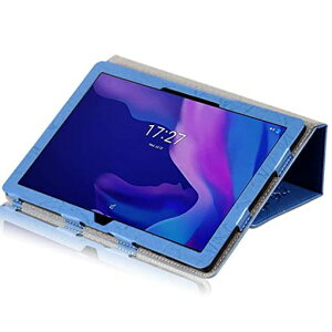 �yLIHOULAI�zBlackviewTab710.1�C���`�^�u���b�g�p�̕ی�P�[�X����PU���U�[�J�o�[����P�[�X�X�^���h�@�\�t�}�O�l�b�g���n���h�o���h�t(Blue)