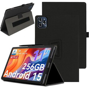 ForTABWEEW90/T90�P�[�XTABWEEW90/T90�ی�J�o�[11�C���`����PU���U�[�S�ʕی�X�^���h�@�\�t���p�x�����y���z���_�[�t���莝���o���h�t���y�ʏՌ��z���ω���ǂ���G��(�u���b�N)