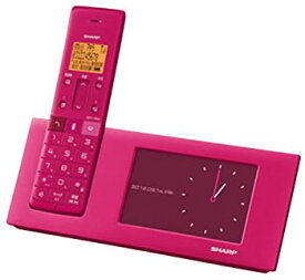【中古】シャープ 電話機 インテリアホン JD-4C2CL-P [ピンク系]