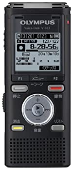 【中古】OLYMPUS ICレコーダー VoiceTrek 8GB リニアPCM対応 MicroSD対応 BLK ブラック V-823