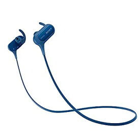 【中古】ソニー SONY ワイヤレスイヤホン MDR-XB50BS : 防滴/スポーツ向け Bluetooth対応 マイク付き ブルー MDR-XB50BS L