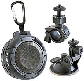 【中古】KYOHAYA SOUND GEAR Bluetooth4.0 スピーカー 【完全防水 IPX8規格/技適取得済/ワイヤレススピーカー/アウトドア/内臓マイク搭載】ブラック JKB