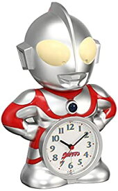 【中古】セイコー クロック 目覚まし時計 ウルトラマン キャラクター型 おしゃべり アラーム アナログ JF336A SEIKO