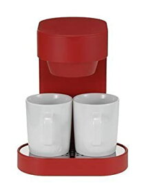 【中古】(未使用品)±0 Coffee Maker 2Cup プラスマイナスゼロ コーヒーメーカー 2カップ [ レッド/XKC-V110(R) ]