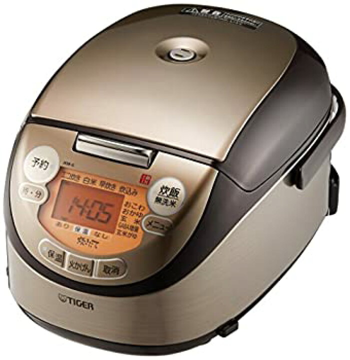 楽天市場】【中古】タイガー 炊飯器 3合 土鍋 IH ブラウン 炊きたて 