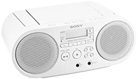 【中古】ソニー SONY CDラジオ ZS-S40 : FM/AM/ワイドFM対応 ホワイト ZS-S40 W