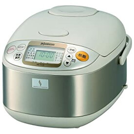 【中古】象印 炊飯器 マイコン式 5.5合 ステンレス NS-TC10-XA