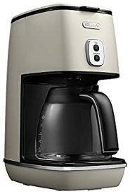 【中古】デロンギ(DeLonghi) ドリップコーヒーメーカー ピュアホワイト ディスティンタコレクション 6杯 チタンコートフィルター ICMI011J-W