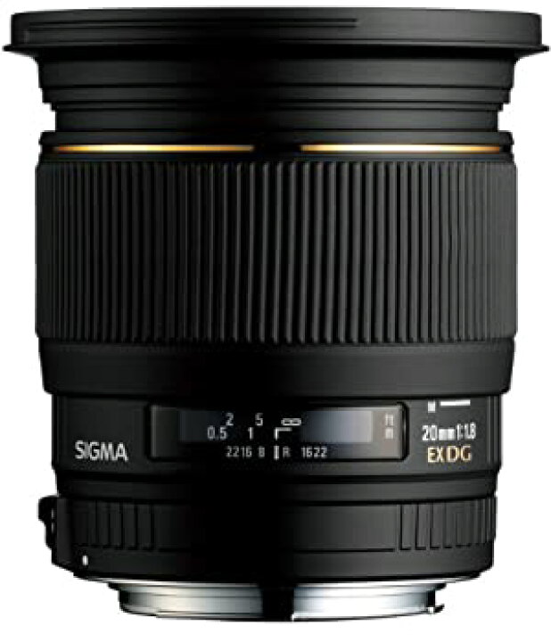 楽天市場】【中古】SIGMA 単焦点広角レンズ 20mm F1.8 EX DG 