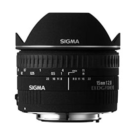 【中古】SIGMA 単焦点魚眼レンズ 15mm F2.8 EX DG DIAGONAL FISHEYE キヤノン用 対角線魚眼 フルサイズ対応 476403