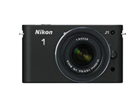 【中古】Nikon ミラーレス一眼カメラ Nikon 1 (ニコンワン) J1 (ジェイワン) 標準ズームレンズキット ブラックN1 J1HLK BK