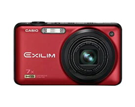 【中古】CASIO デジタルカメラ EXILIM EX-FC200S レッド EX-FC200SRD