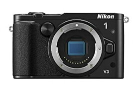 【中古】Nikon ミラーレス一眼Nikon 1 V3 ボディ ブラック N1V3BK