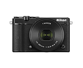 【中古】Nikon ミラーレス一眼 Nikon1 J5 標準パワーズームレンズキット ブラック J5HPLKBK