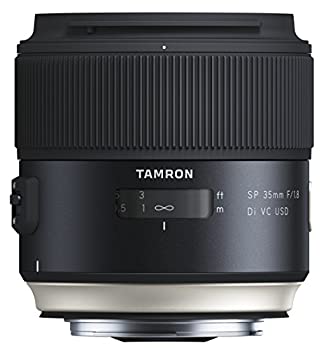 中古 TAMRON 単焦点レンズ 珍しい SP35mm ＼半額SALE／ F1.8 Di フルサイズ対応 VC キヤノン用 F012E