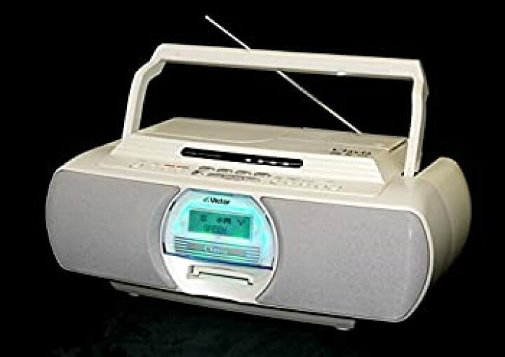 Victor ビクター JVC RC-T1MD-S シルバー CD-MDポータブルシステム Cl 