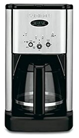 【中古】(未使用品)Cuisinart 　クイジナート　DCC-1200　Brew Central 12-Cup Programmable Coffeemaker　12カップコーヒーメーカー　【並行輸入品】 (Brushed Chr