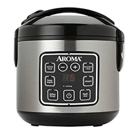 【中古】Aroma Digital Rice Cooker and Food Steamer　デジタル炊飯器　食品スチーマー【並行輸入】