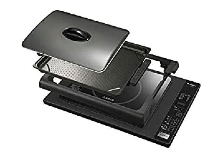 楽天市場】【中古】パナソニック IHホットプレート ブラック KZ-HP1100 