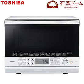 【中古】東芝 簡易スチームオーブンレンジ 26L グランホワイトTOSHIBA 石窯ドーム ER-TD70-W