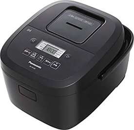 【中古】パナソニック 炊飯器 5.5合 IH式 備長炭釜 ブラック SR-FE109-K