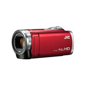 【中古】JVCKENWOOD JVC EVERIO ビデオカメラ GZ-E320 内蔵メモリー8GB ローズレッド GZ-E320-R
