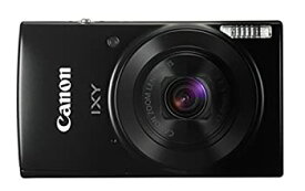 【中古】Canon デジタルカメラ IXY 190 ブラック 光学10倍ズーム IXY190BK