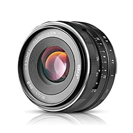 【中古】Meike MK-E-35-1.7 35mm F1.7 大口径 マニュアルフォーカス 単焦点 APS-C Sony Eマウント デジタル ミラーレスカメラ用 NEX 3 NEX 3N NEX 5 NEX