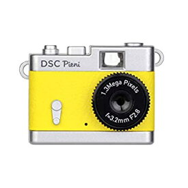 【中古】Kenko デジタルカメラ DSC Pieni 131万画素 動画・静止画撮影可能 レモンイエロー DSC-PIENI-LY