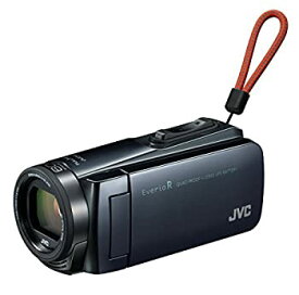 【中古】JVCKENWOOD JVC ビデオカメラ Everio R 防水 防塵 32GB アイスグレー GZ-R470-H