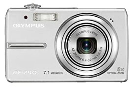 【中古】OLYMPUS デジタルカメラ CAMEDIA (キャメディア) FE-240 シルバー