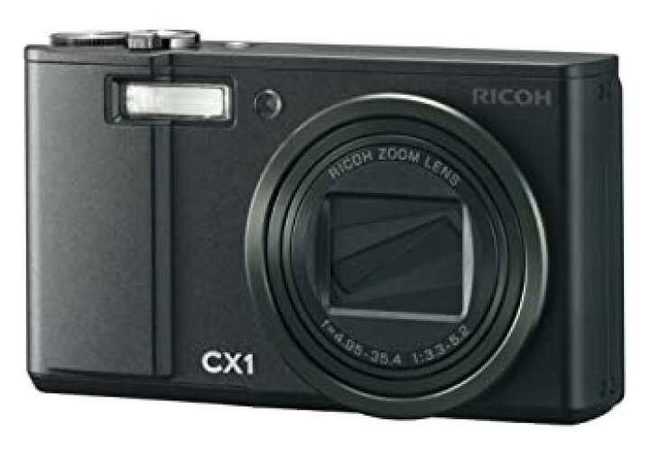 楽天市場】【中古】RICOH デジタルカメラ CX1 ブラック CX1BK 