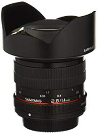 【中古】(未使用品)SAMYANG 単焦点広角レンズ 14mm F2.8 ソニー αA用 フルサイズ対応