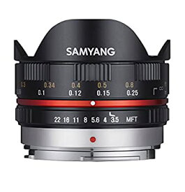 【中古】SAMYANG 単焦点魚眼レンズ 7.5mm F3.5 フィッシュアイ マイクロフォーサーズ用 ブラック