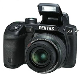 【中古】PENTAX X-5 クラシックブラック 1 600万画素 超広角-超望遠ズームレンズ 単3型電池仕様 デュアル手ぶれ補正 高速連写 X-5 CLASSIC BLACK 12764