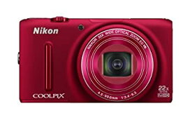 【中古】Nikon デジタルカメラ COOLPIX S9500 光学22倍ズーム Wi-Fi対応 ヴェルヴェットレッド S9500RD